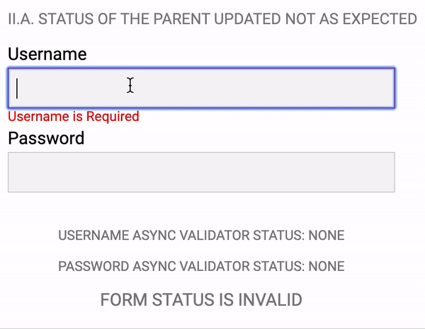 Form editing and validation